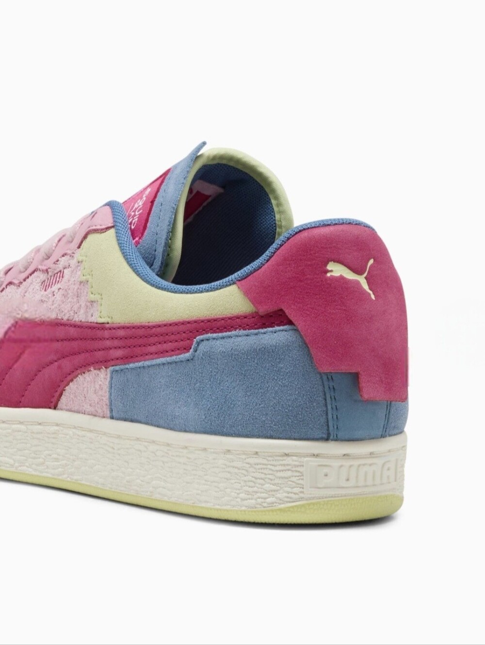 BNWT PUMA x Netflix Squid Game Suede Sneakers Multicolor Men 8.5 Women 10 Pop - Picture 5 of 16